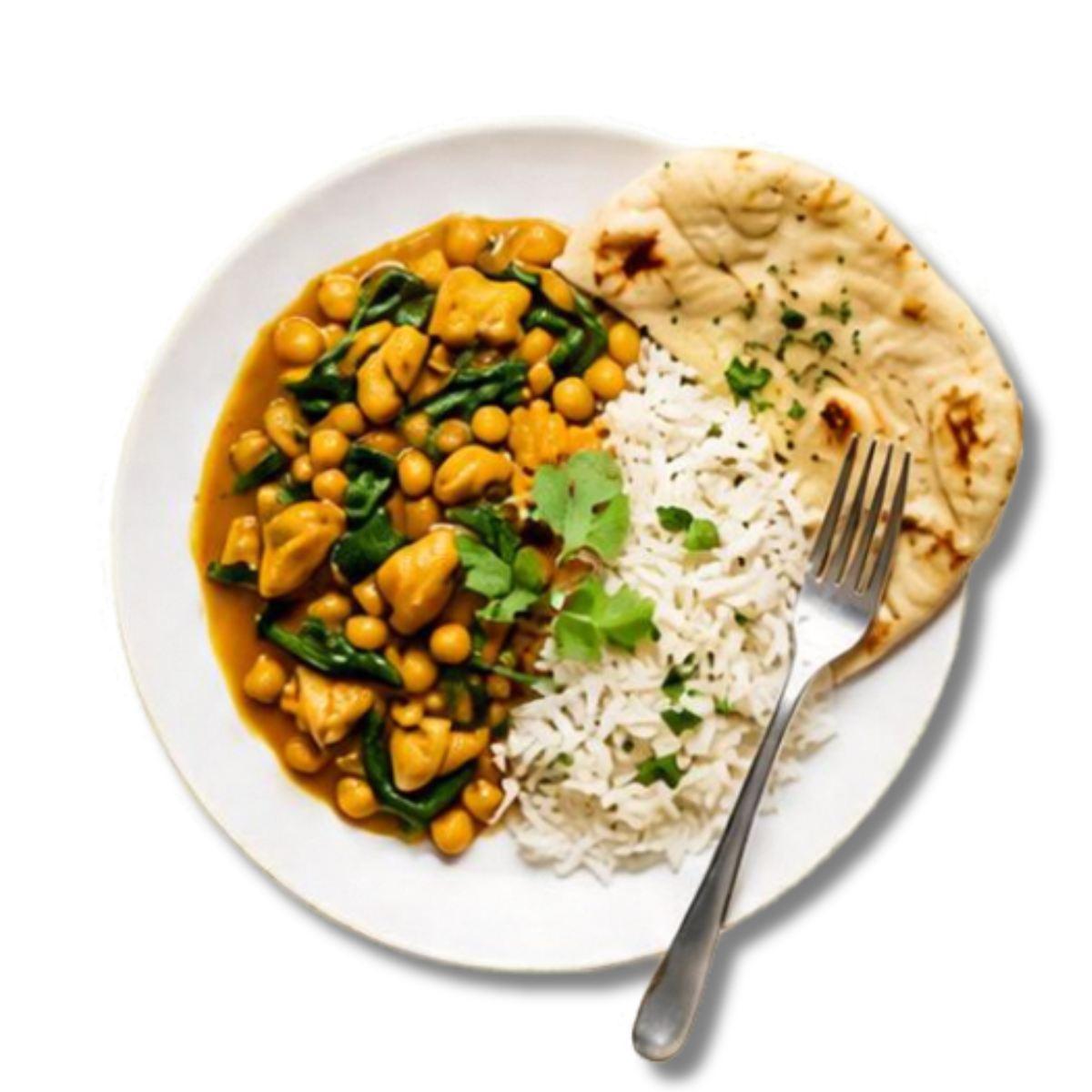 Chicken and Chickpea Curry for 1