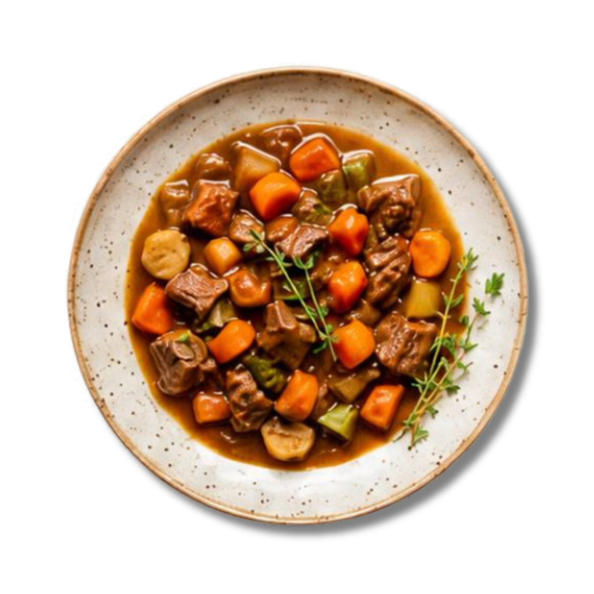Hearty Beef stew For 1