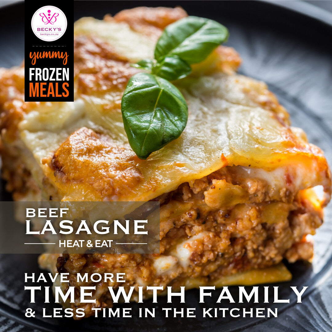 Beef Lasagne for 1