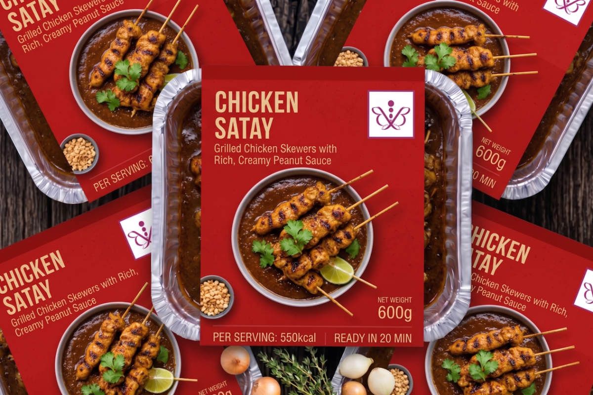Chicken Satay for 2